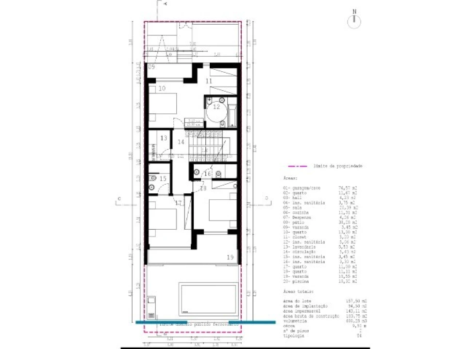 Moradia T4 para Venda em Tavira (Santa Maria e Santiago) Planta 2