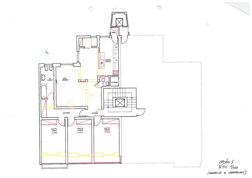 Apartamento T3 para Venda em Alvalade Foto 28