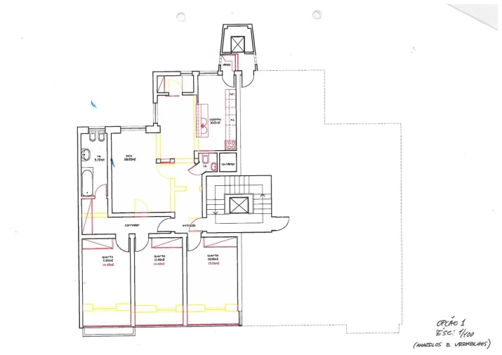 Apartamento T3 para Venda em Alvalade Foto 28