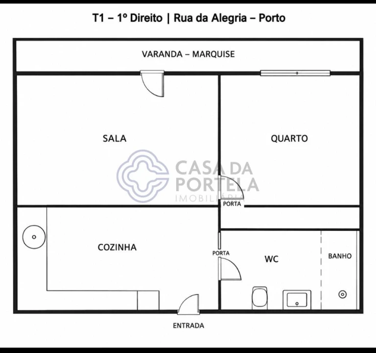 Apartamento T1 para Arrendamento em Bonfim Foto 26