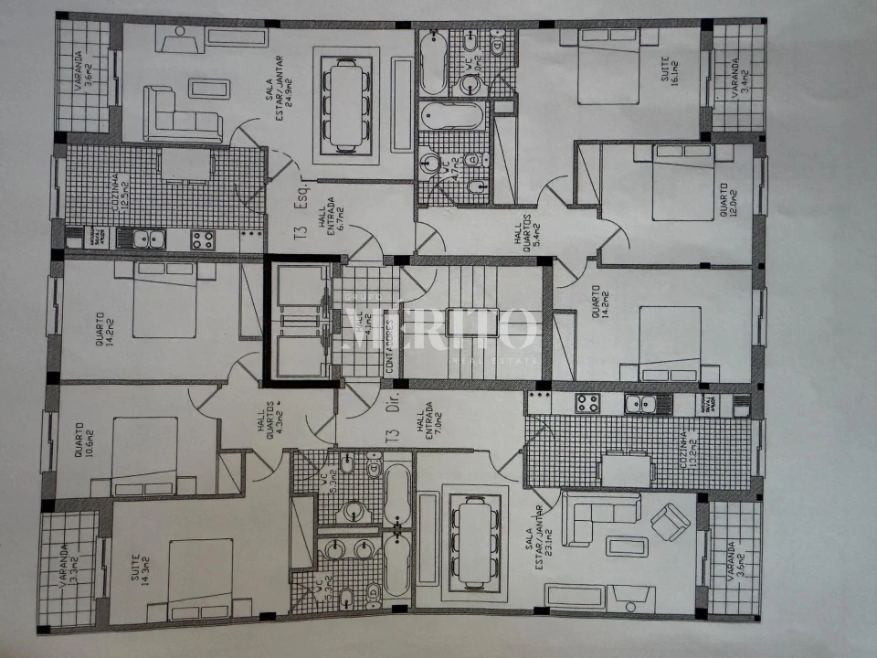 Apartamento T3 para Venda em Real, Dume e Semelhe Foto 14
