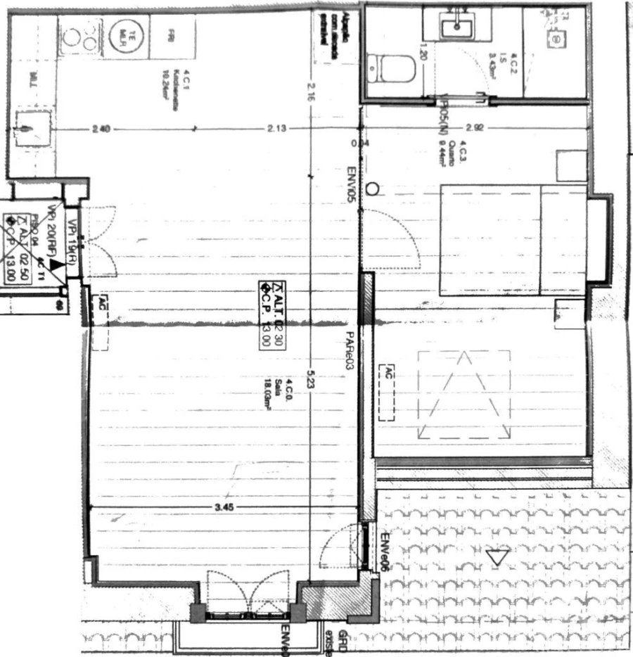 Apartamento T1 para Arrendamento em Arroios Foto 16