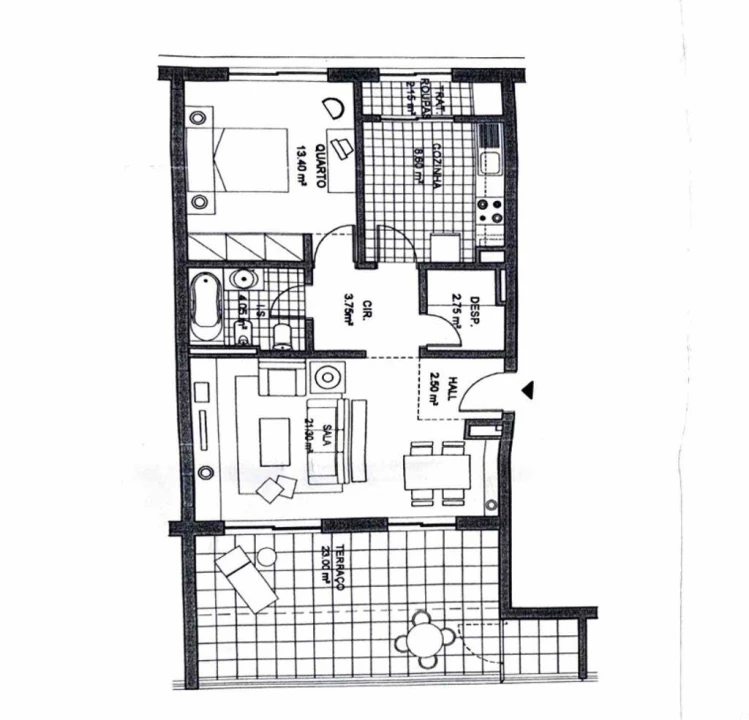 Apartamento T1 para Venda em Santo António dos Cavaleiros e Frielas Foto 28