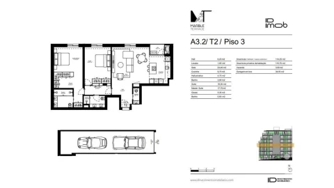 Apartamento T2 para Venda em Gondomar (São Cosme), Valbom e Jovim