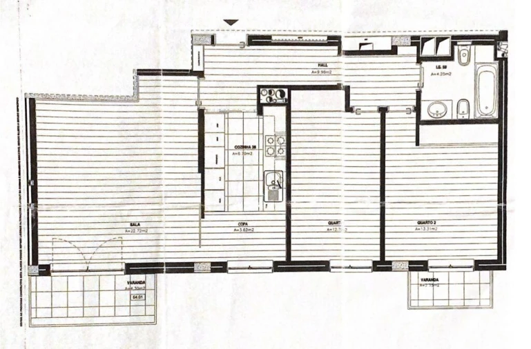 Apartamento T2 para Arrendamento em Ajuda Foto 18