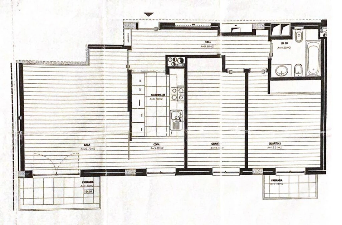 Apartamento T2 para Arrendamento em Ajuda Foto 18