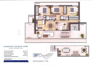 Apartamento T3 para Venda em Conceição e Cabanas de Tavira