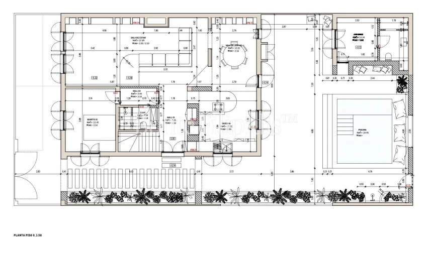 Moradia T5 para Venda em Comporta Planta 2