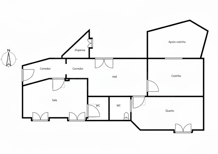 Apartamento T1 para Venda em São Vicente Foto 18