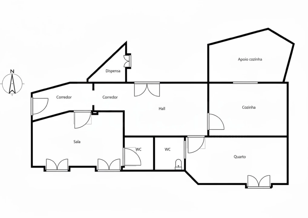 Apartamento T1 para Venda em São Vicente Foto 18