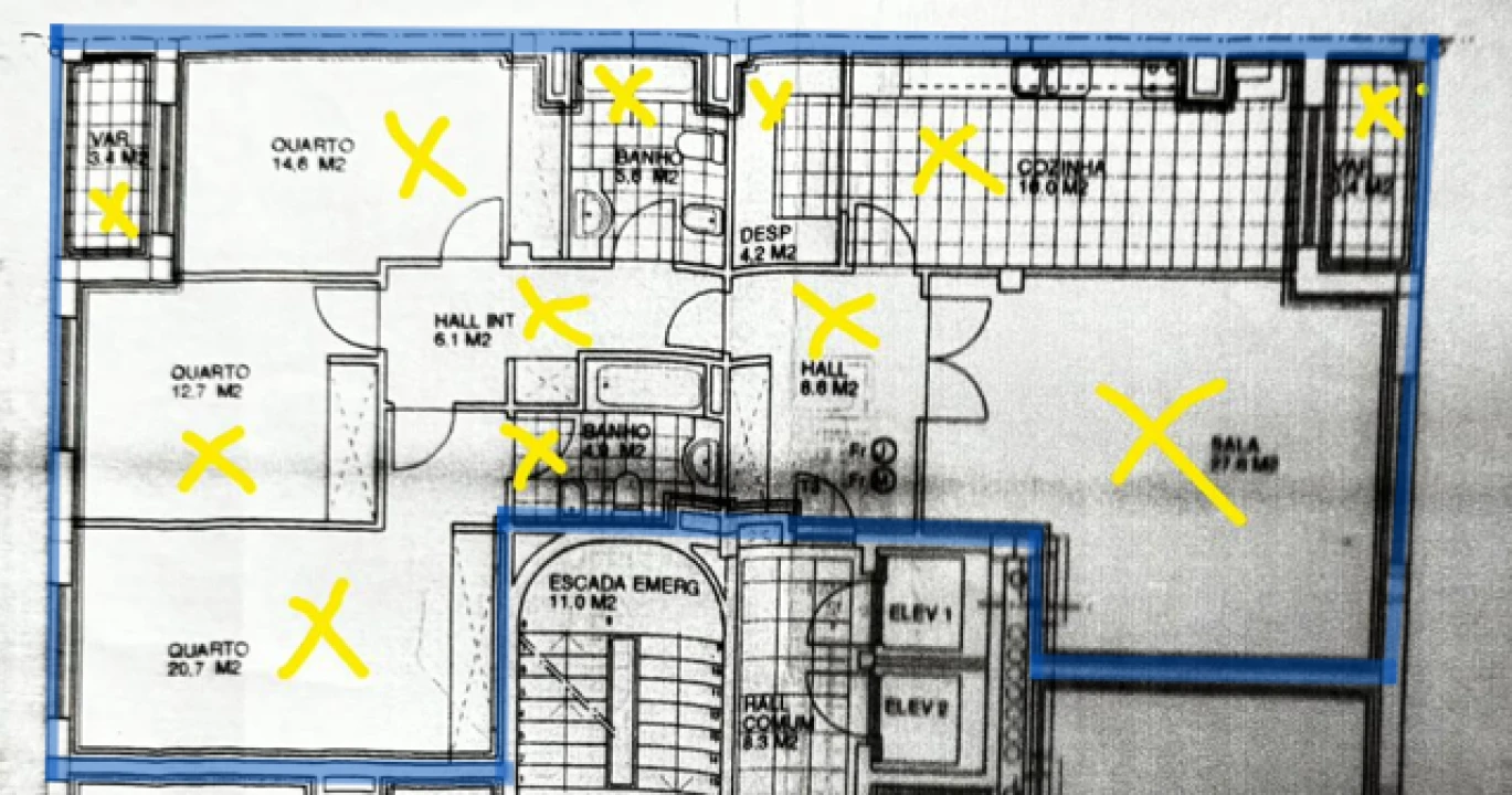 Apartamento T3 para Venda em Aguas Santas Foto 31