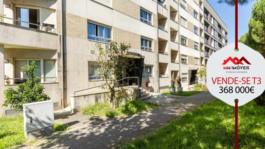 Apartamento T3 para Venda em Aguas Santas