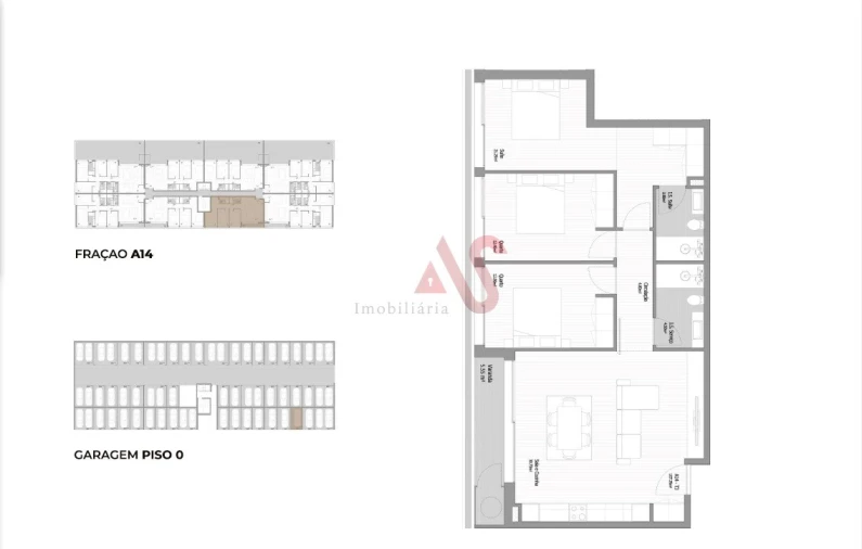 Apartamento T3 para Venda em Fânzeres e São Pedro da Cova Foto 15