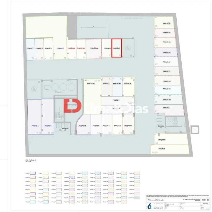 Apartamento T2 para Venda em Matosinhos e Leça da Palmeira Planta 3