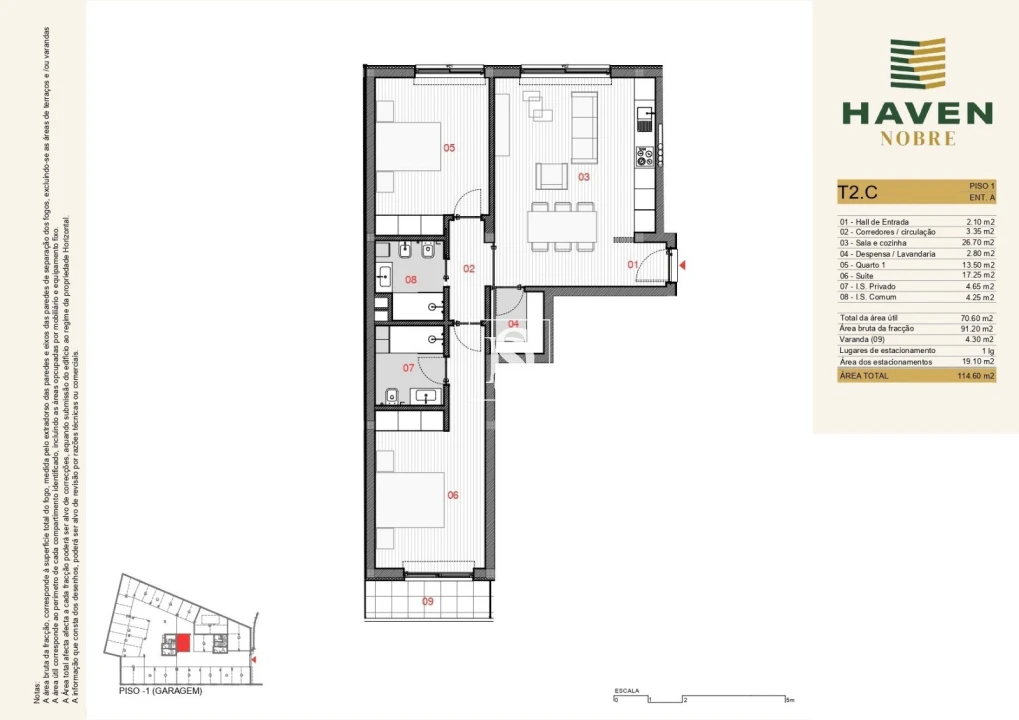 Apartamento T2 para Venda em Silvares, Pias, Nogueira e Alvarenga Foto 10