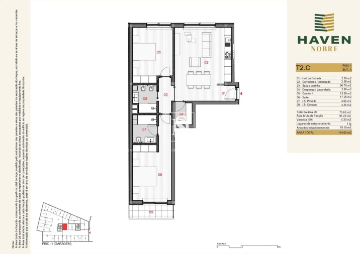 Apartamento T2 para Venda em Silvares, Pias, Nogueira e Alvarenga Foto 10