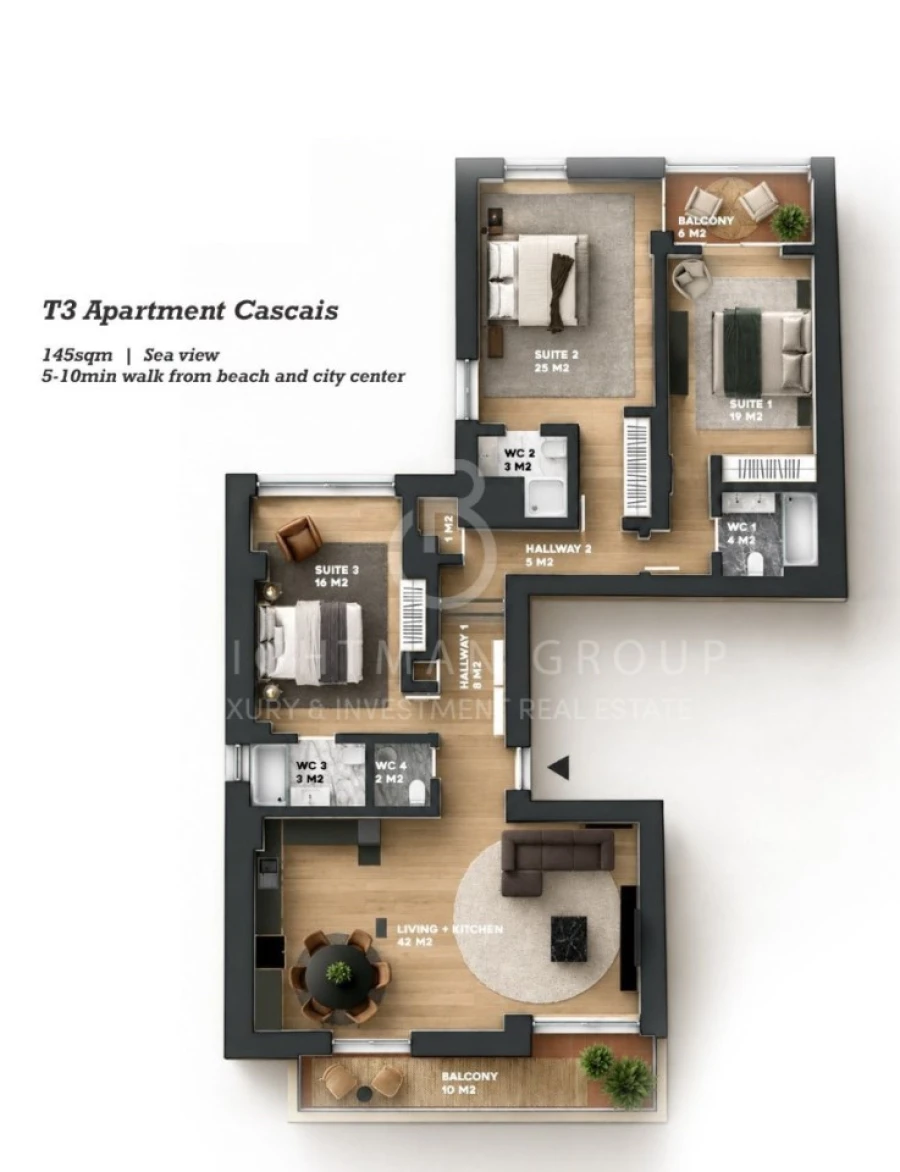 Apartamento T3 para Venda em Cascais e Estoril Foto 29
