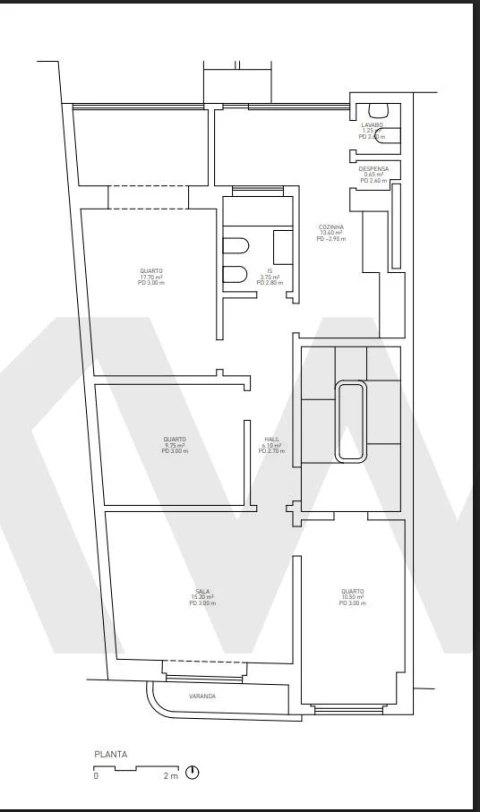 Apartamento T2 para Venda em Penha de França