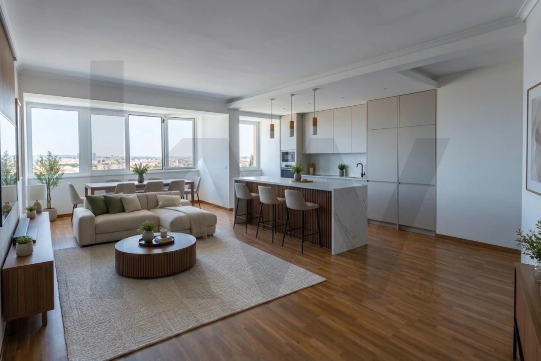 Apartamento T2 para Venda em Carcavelos e Parede Foto 1