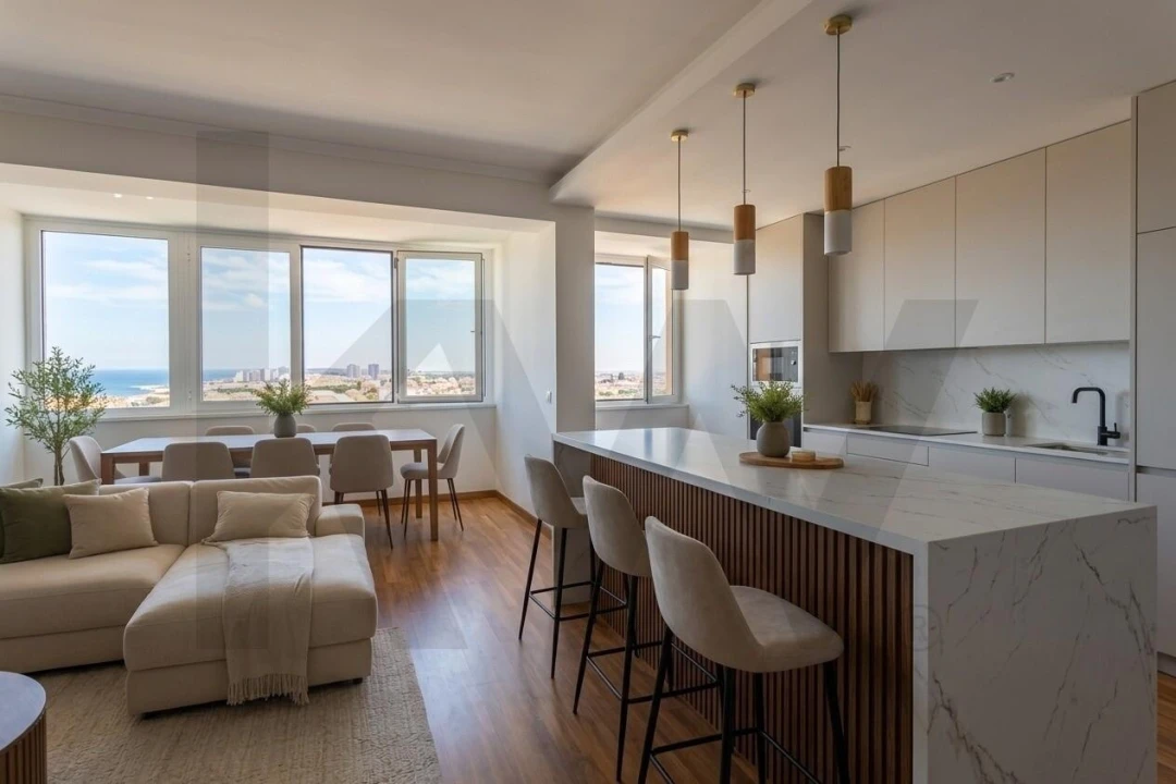Apartamento T2 para Venda em Carcavelos e Parede Foto 2