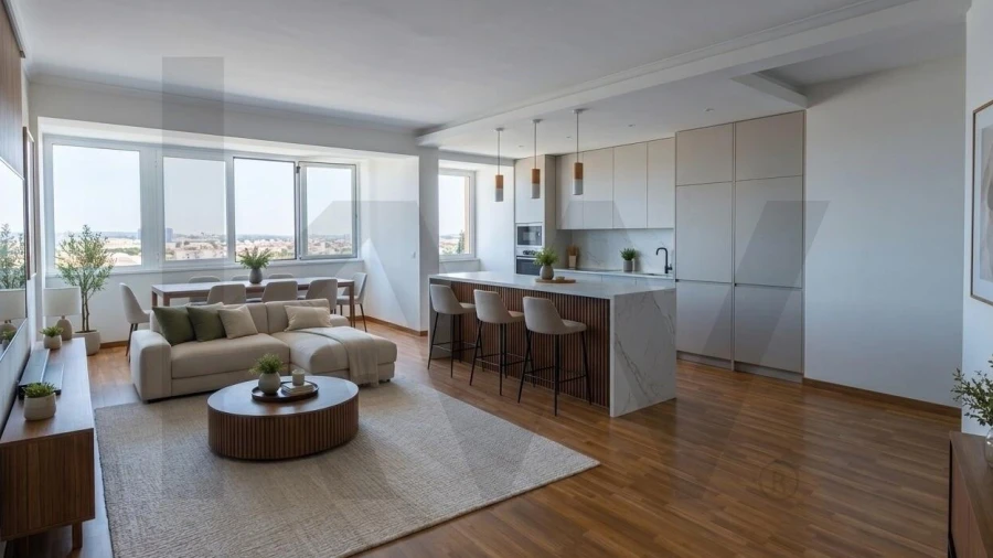 Apartamento T2 para Venda em Carcavelos e Parede