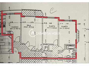 Apartamento T2 para Arrendamento em Setubal (São Sebastião)