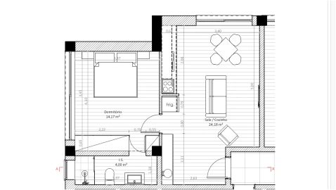 Apartamento T1 para Venda em Esmoriz