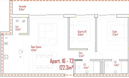 Apartamento T2 para Venda em Lodares