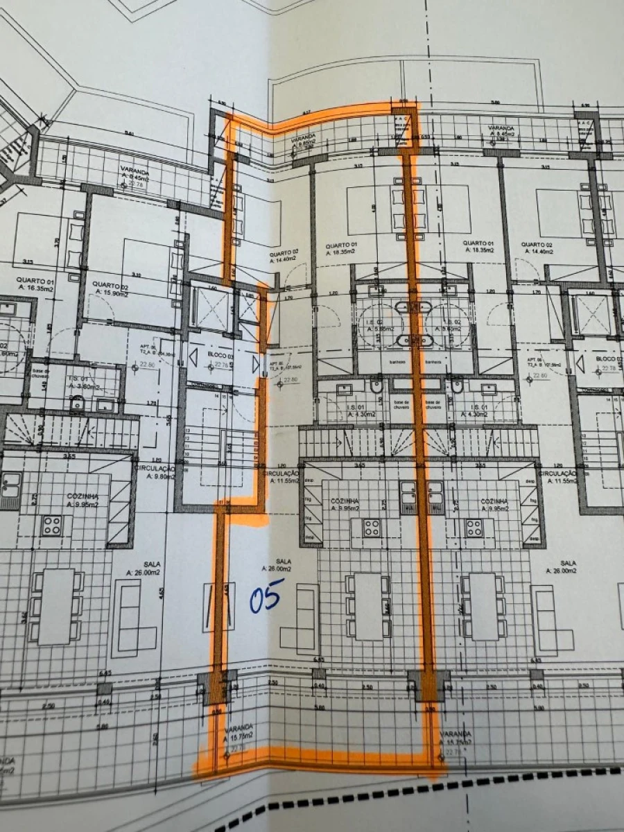 Apartamento T2 para Venda em Alvor Planta 1