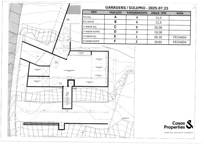 Apartamento T3 para Venda em Nazare Planta 3