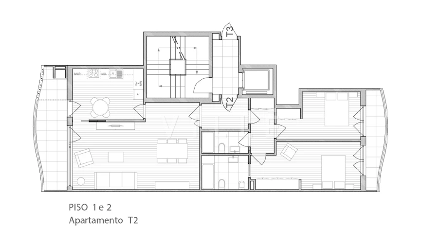 Apartamento T2 para Venda em Gafanha da Encarnação Foto 41