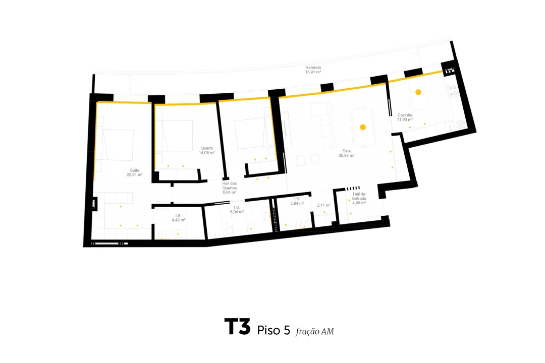 Apartamento T3 para Venda em Esgueira Foto 37