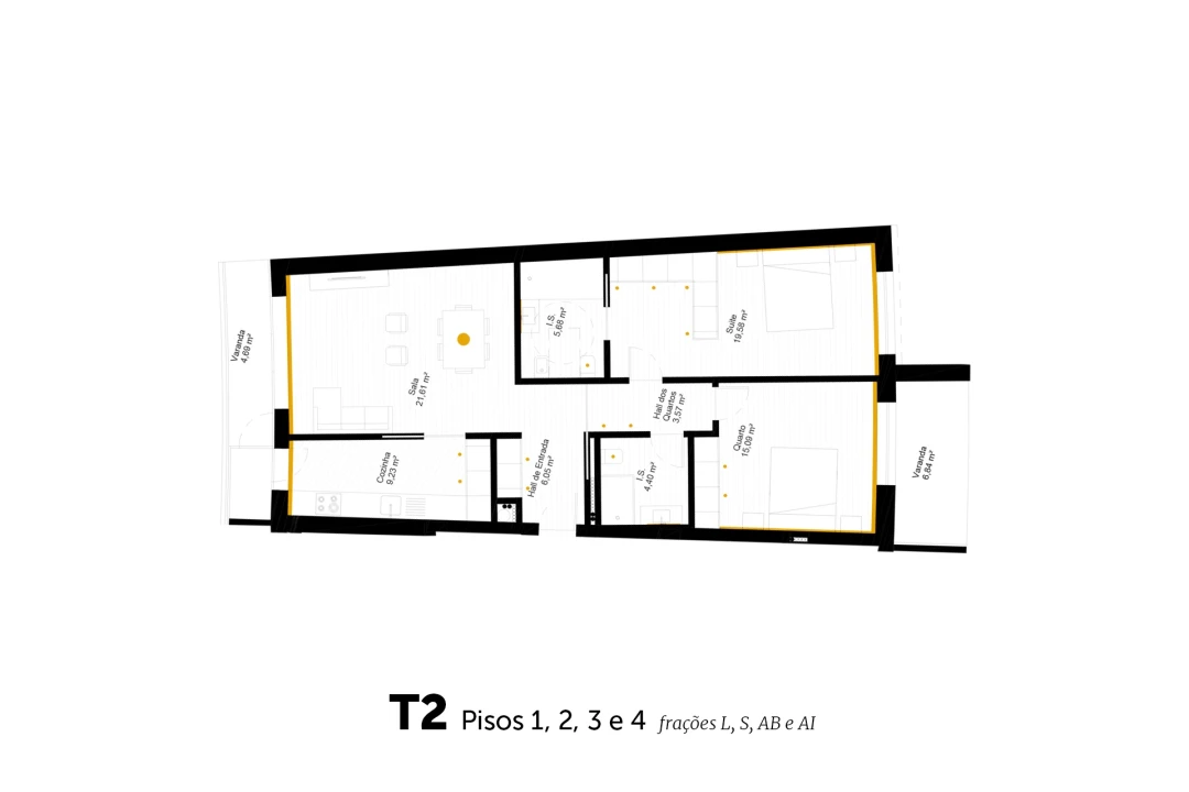 Apartamento T2 para Venda em Esgueira Foto 16
