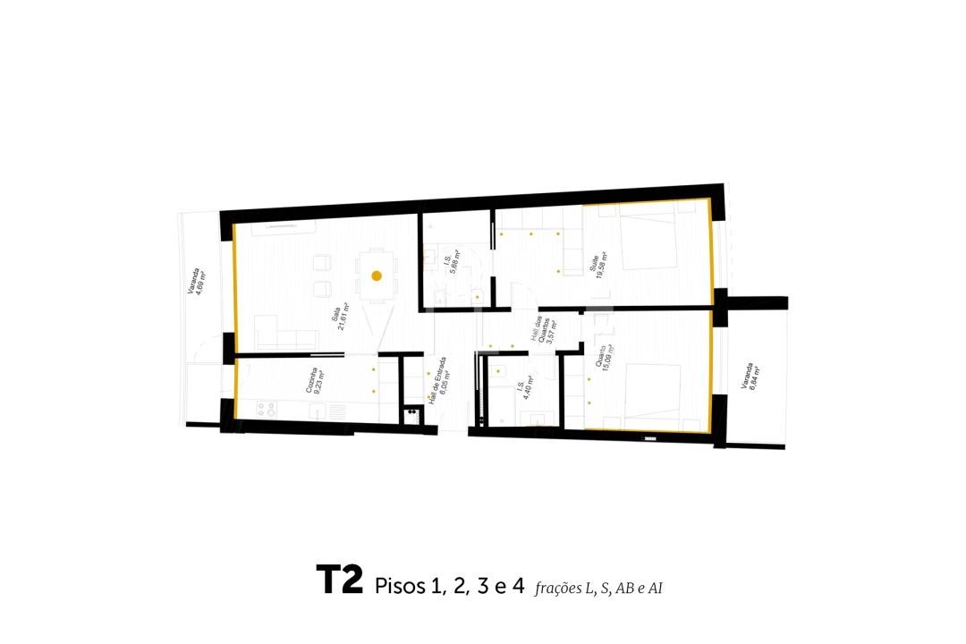 Apartamento T2 para Venda em Esgueira Foto 38