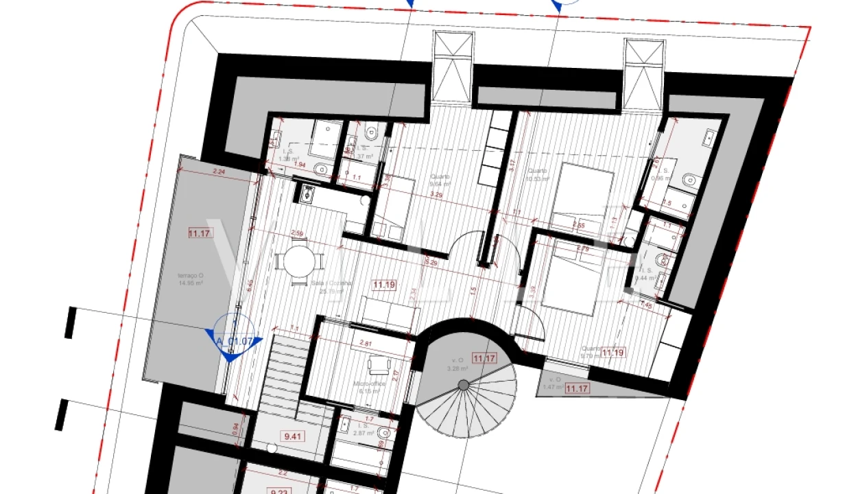 Apartamento T4 para Venda em Glória e Vera Cruz Foto 4