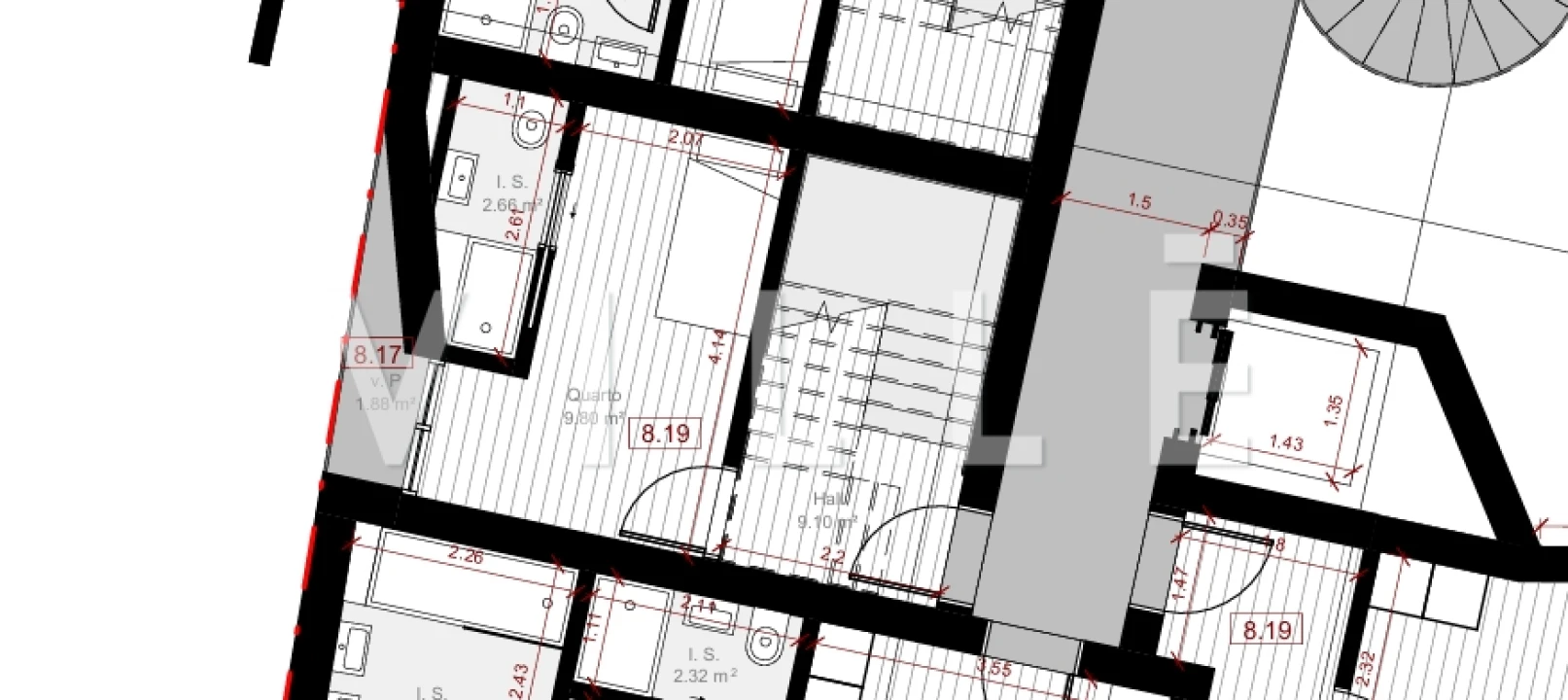 Apartamento T4 para Venda em Glória e Vera Cruz Foto 3