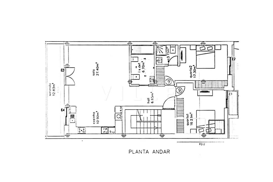 Apartamento T2 para Venda em Santa Joana Foto 22