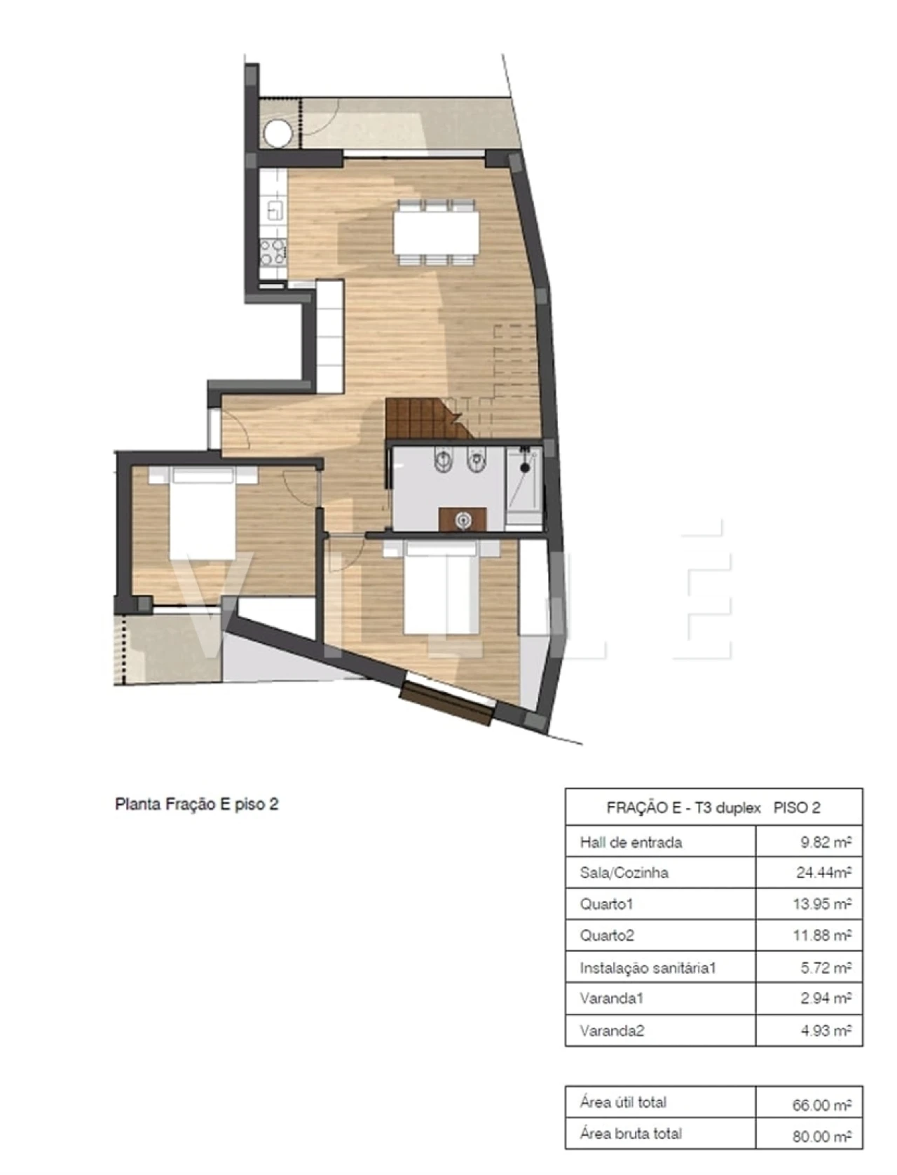 Apartamento T3 para Venda em Glória e Vera Cruz Foto 10