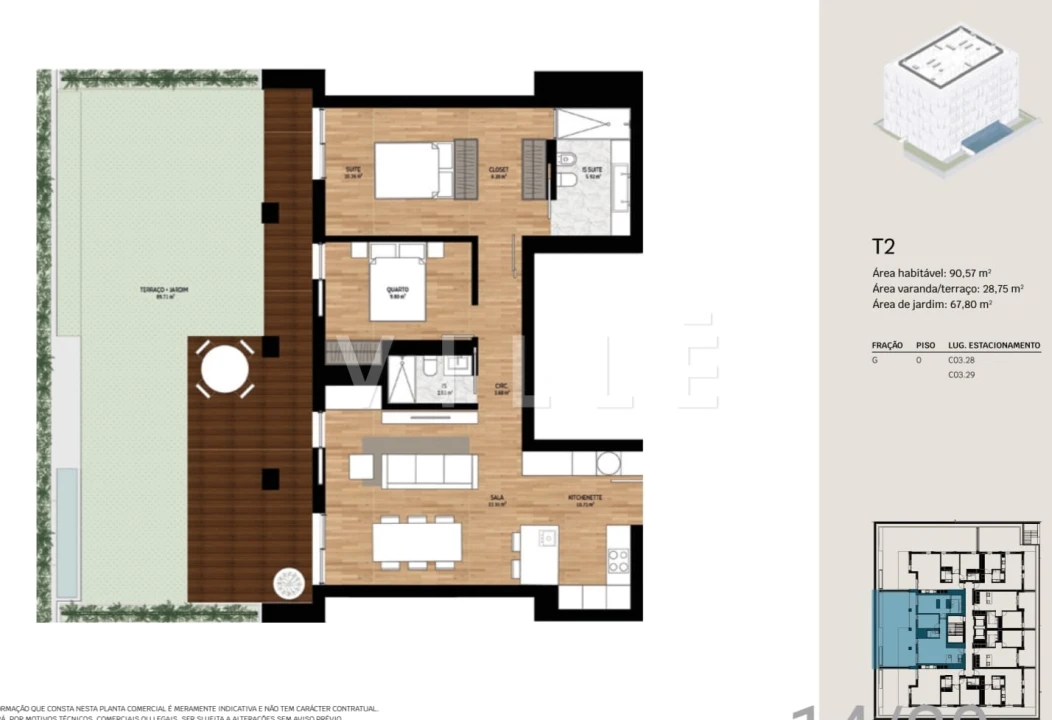 Apartamento T2 para Venda em Glória e Vera Cruz Foto 14
