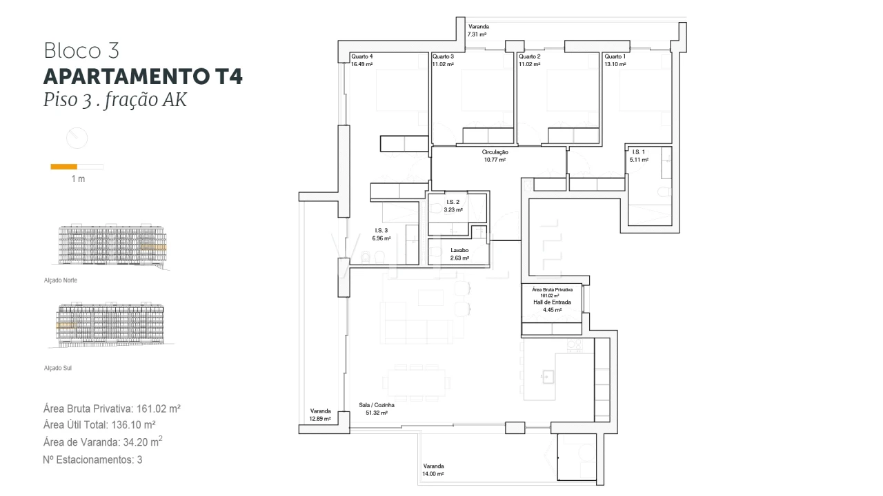 Apartamento T4 para Venda em Glória e Vera Cruz Foto 10