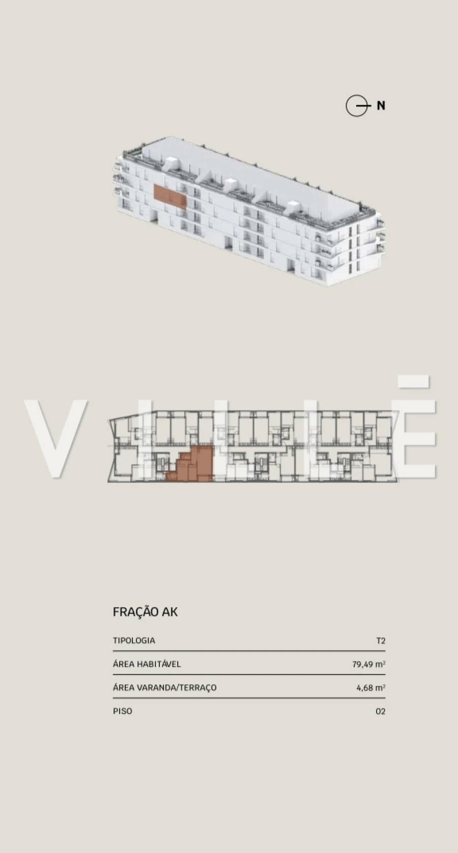 Apartamento T2 para Venda em Glória e Vera Cruz Foto 14