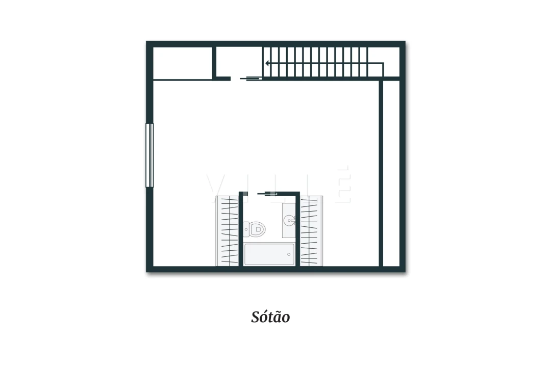 Apartamento T3 para Venda em Glória e Vera Cruz Planta 2