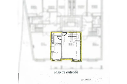 Apartamento T2 para Venda em São Bernardo
