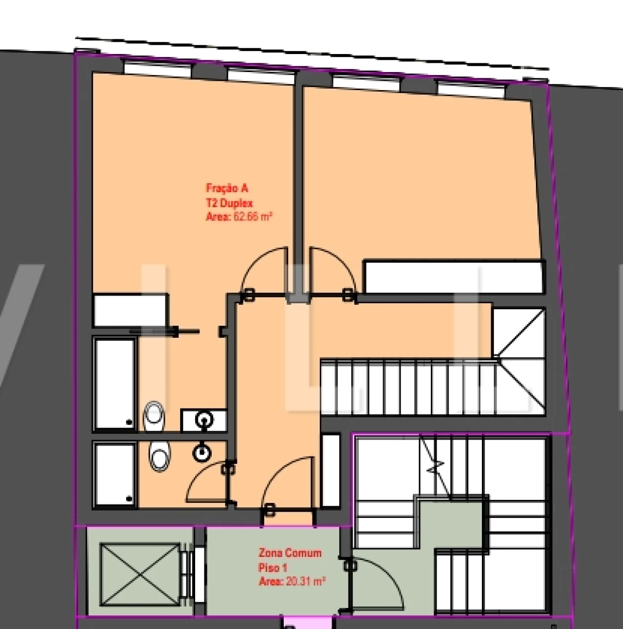 Apartamento T2 para Venda em Glória e Vera Cruz Foto 42