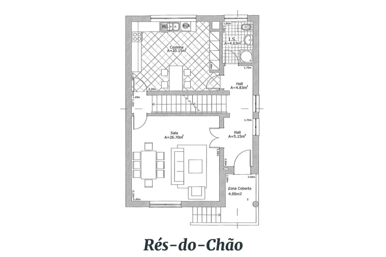 Moradia T3 para Venda em Eixo e Eirol Planta 4