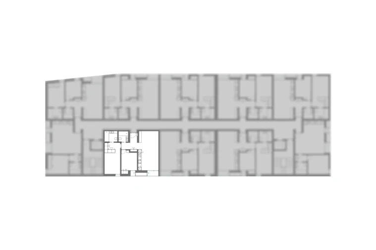 Apartamento T2 para Venda em Santa Joana Planta 2