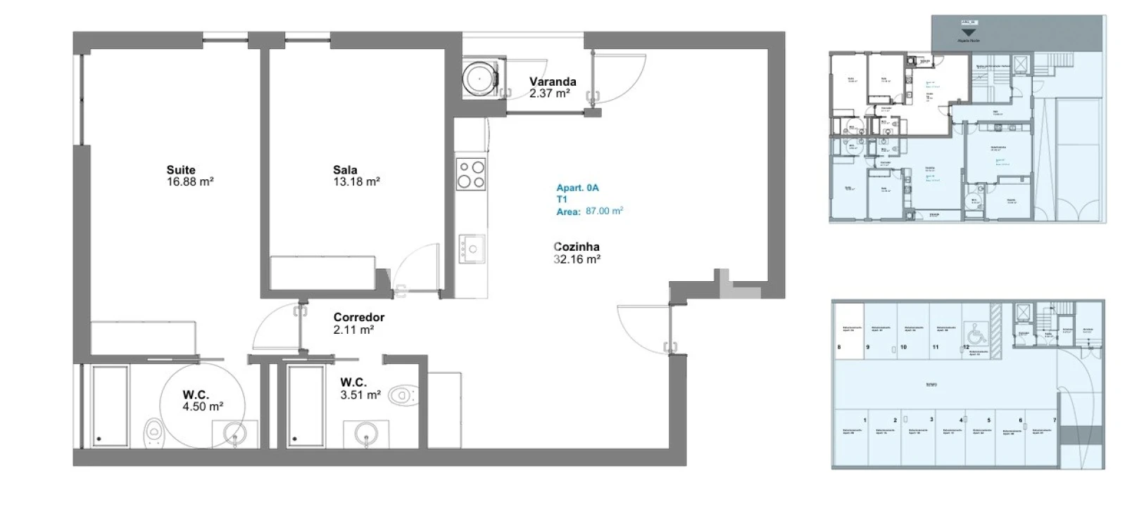 Apartamento T2 para Venda em Oliveira do Bairro Foto 16