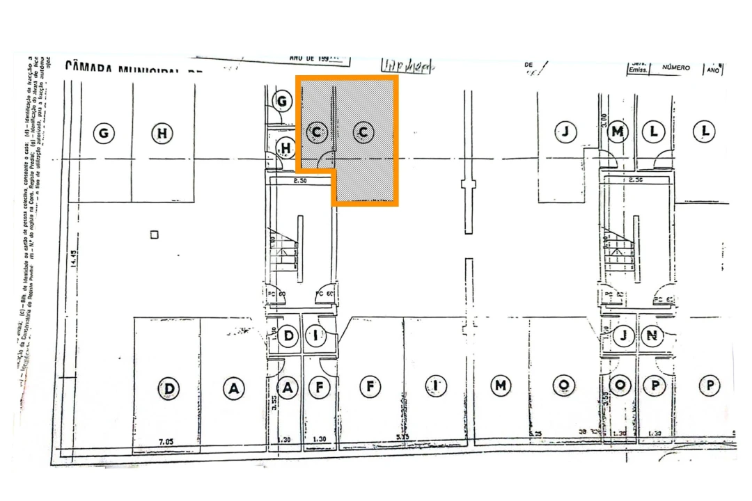 Apartamento T2 para Arrendamento em Gafanha da Boa Hora Planta 3