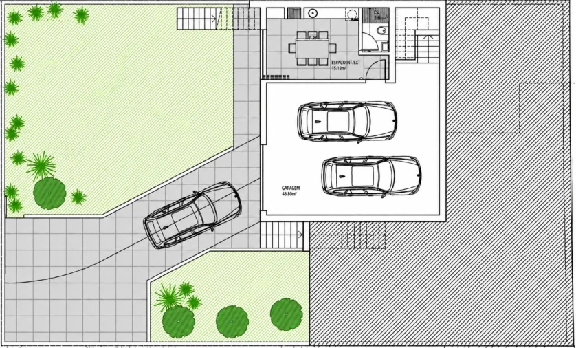 Moradia T4 para Venda em Corroios Planta 1