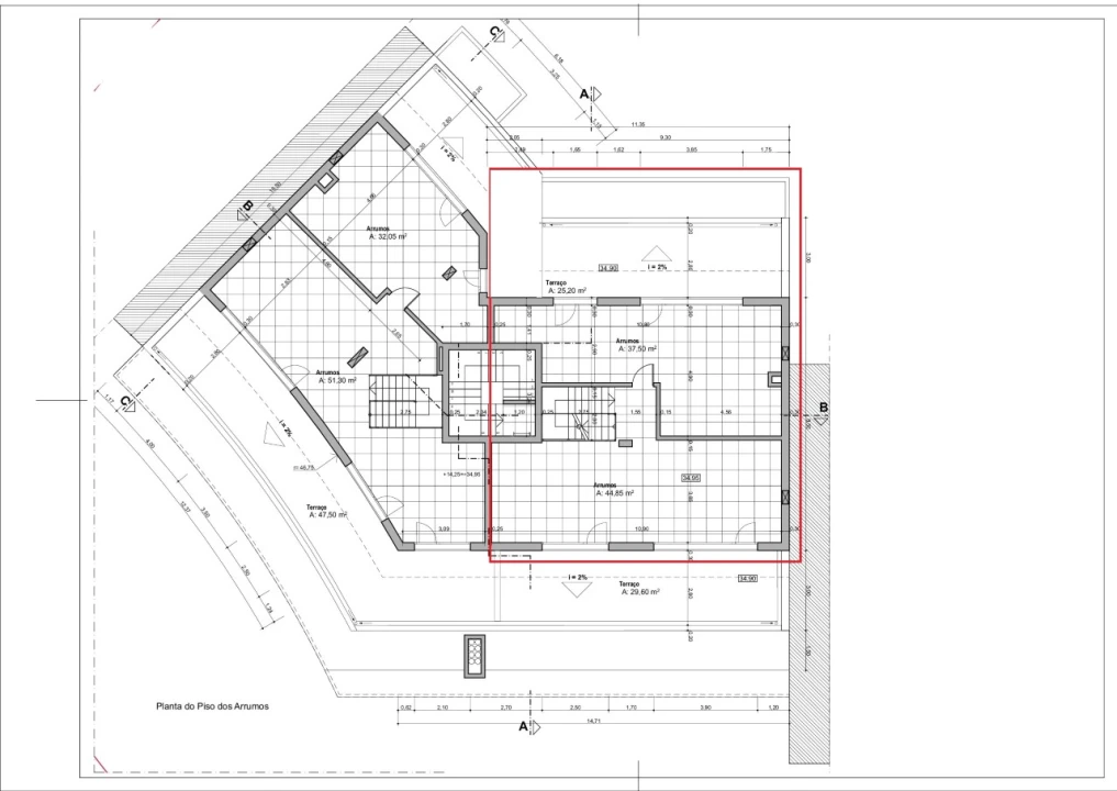Apartamento T4 para Venda em Montijo e Afonsoeiro Planta 2